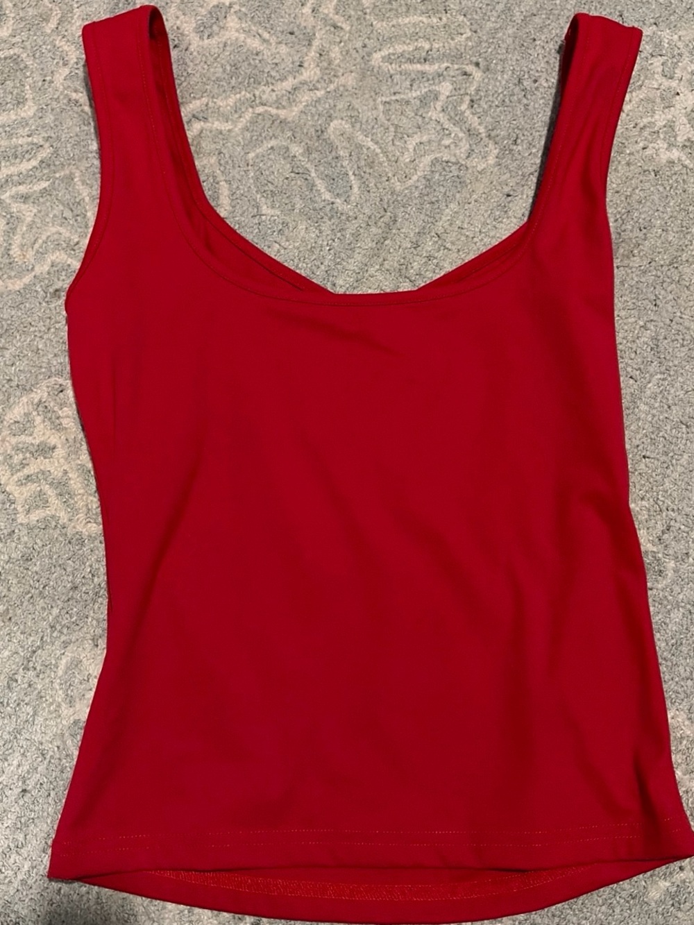 Amazon Essentials Red Scoop Neck Tank Top for Women